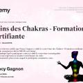 Certificat soins des chakras