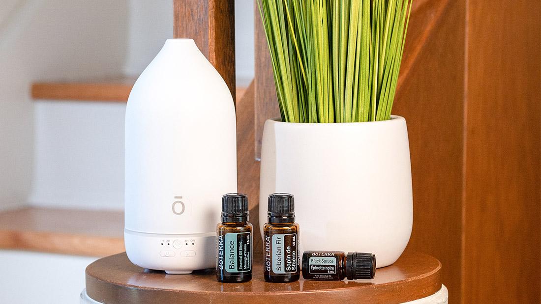 Doterra diffuseur et ses huiles